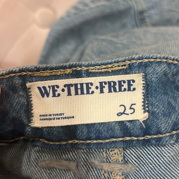 Free people Jean skort size 25 NWOT - Picture 4 of 4